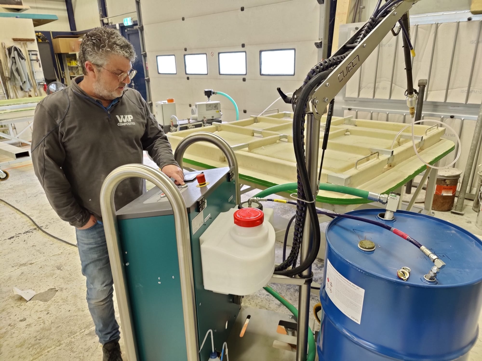 Ciject One injectiemachine voor RTM productie