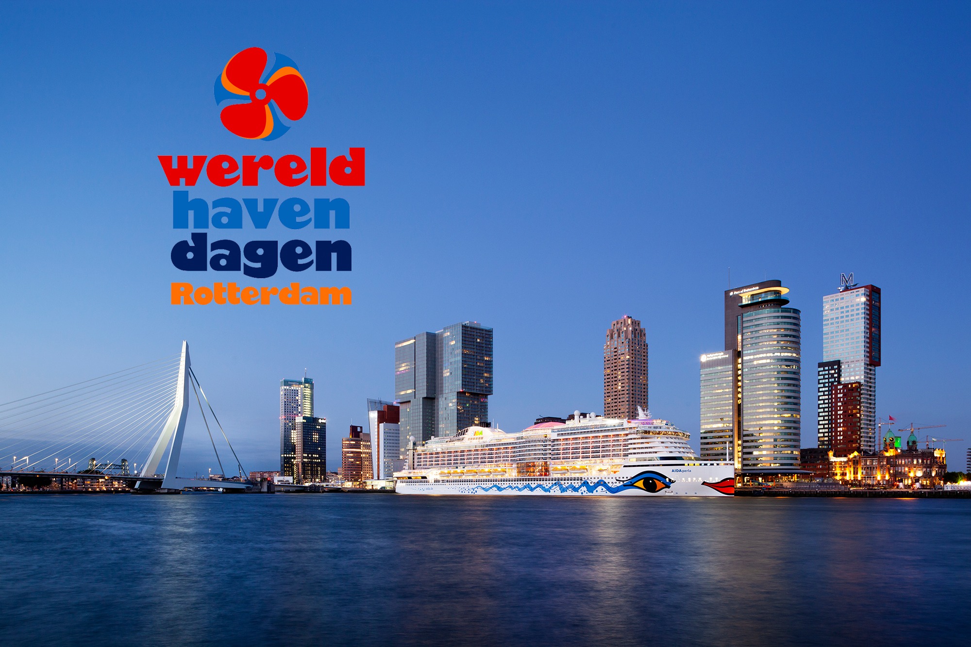 Op de 46ste Wereldhavendagen in Rotterdam