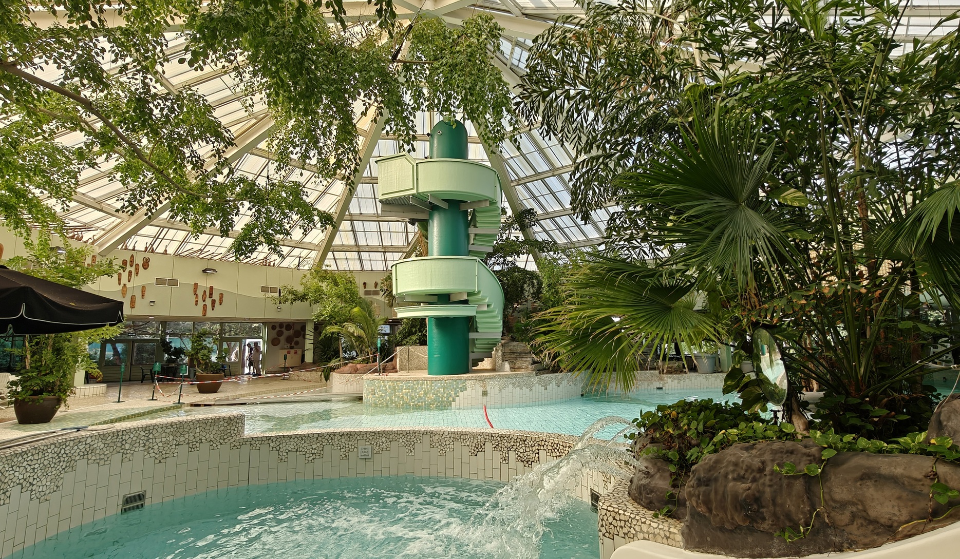 Volledig composiet trapconstructie bij Center Parcs